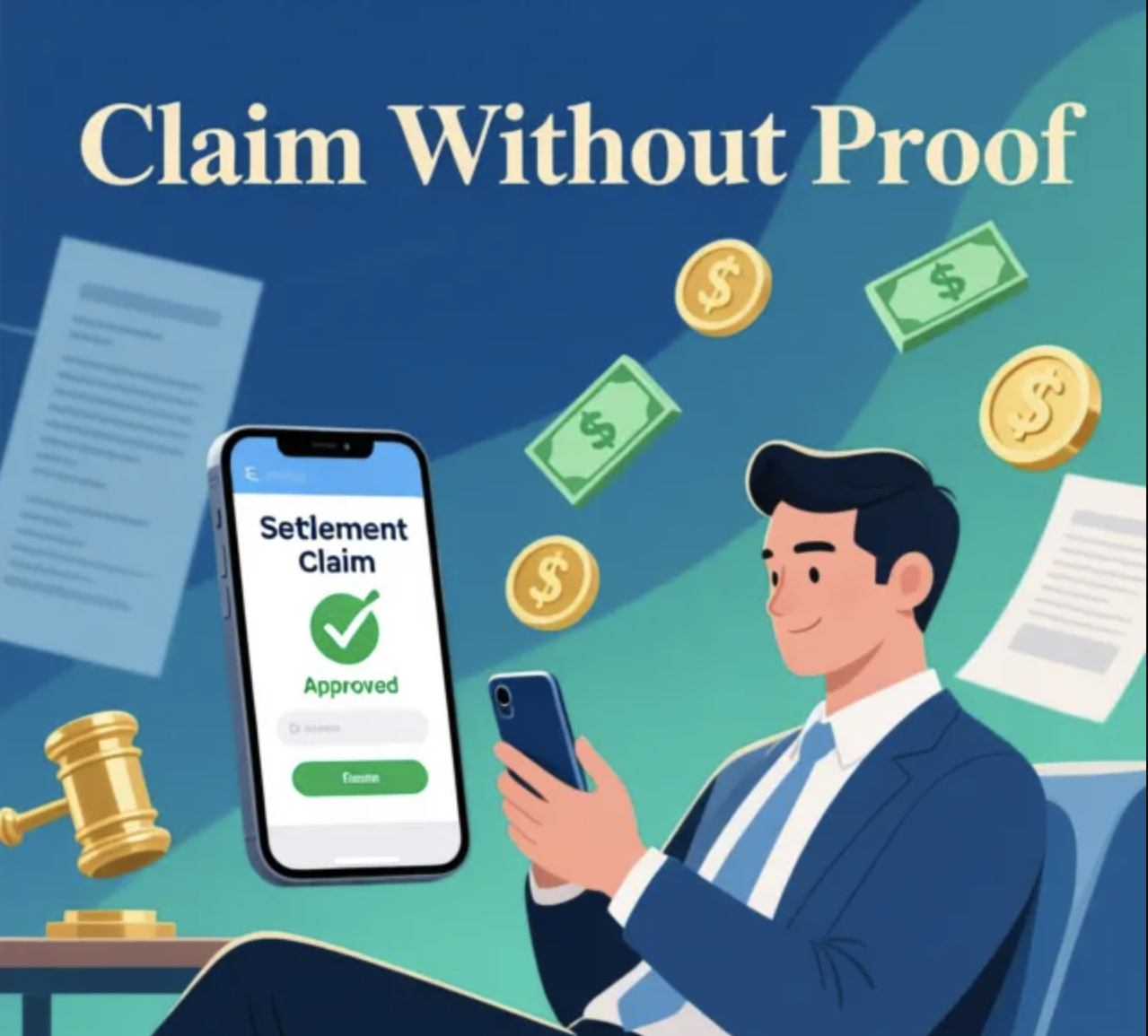 How to Claim Settlement Money Without Proof - Complete 2026 guide