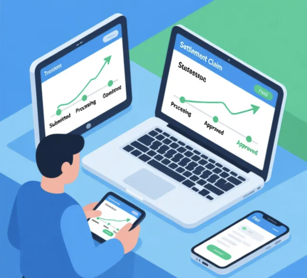 How to Track Settlement Claim Status - Check your claim status online