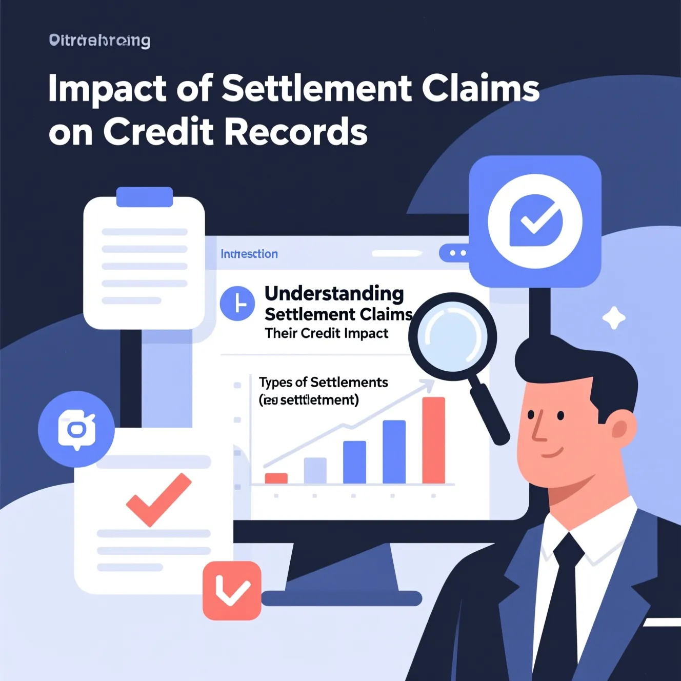Impact of Settlement Claims on Credit Records