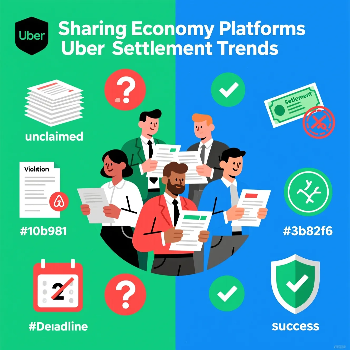 Sharing Economy Platforms: Uber, Airbnb Settlement Trends