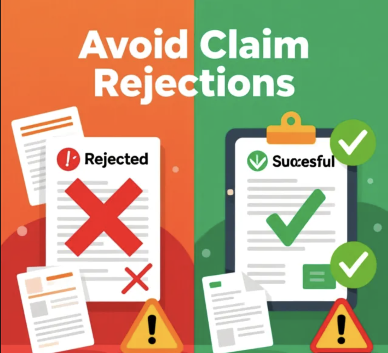 Top 5 Reasons Settlement Claims Get Rejected - Avoid common mistakes