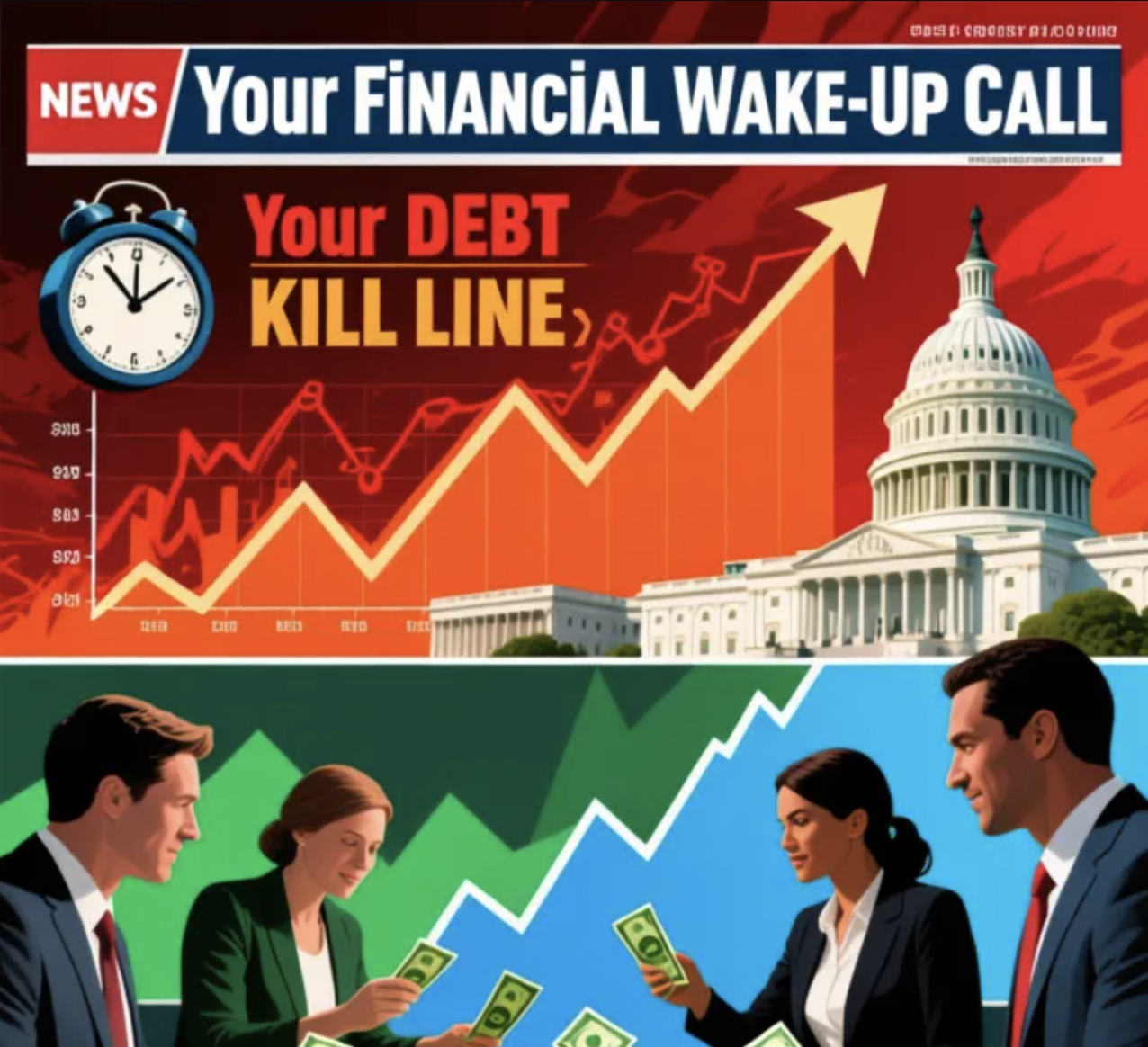 US Debt Kill Line Crisis - Financial wake-up call to claim forgotten money