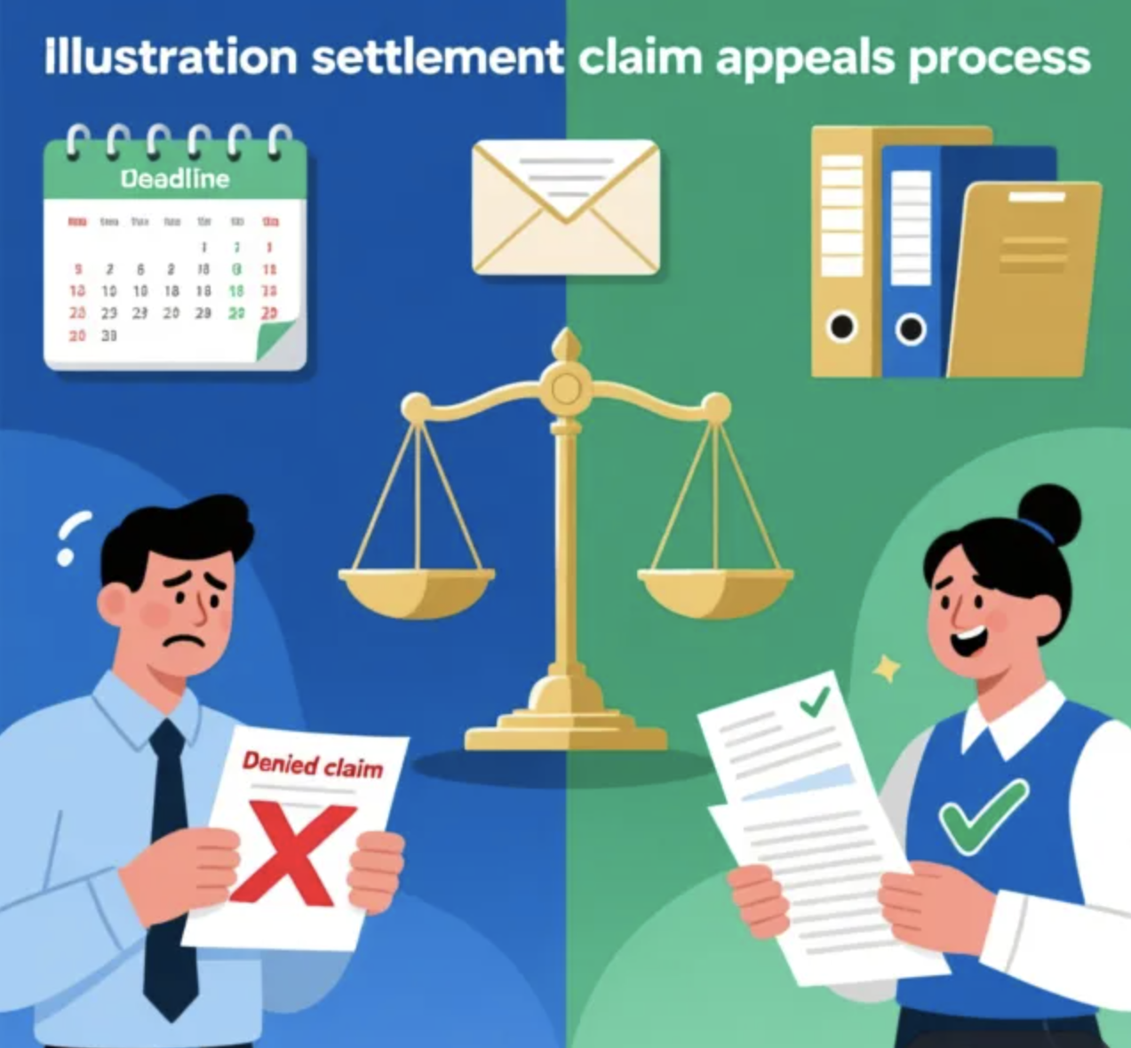 Settlement Claim Appeals Process - Fighting denied settlement claims